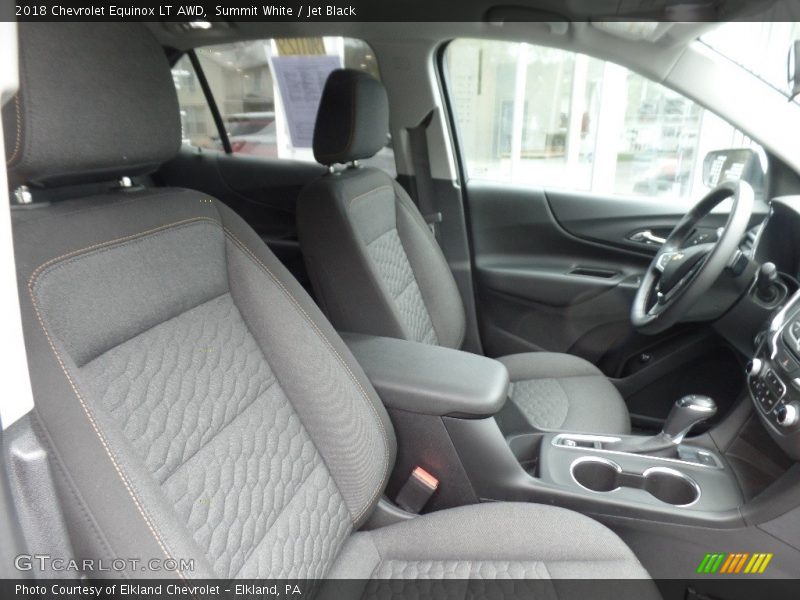 Summit White / Jet Black 2018 Chevrolet Equinox LT AWD