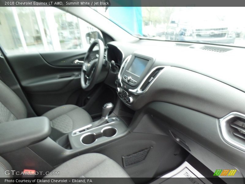 Summit White / Jet Black 2018 Chevrolet Equinox LT AWD