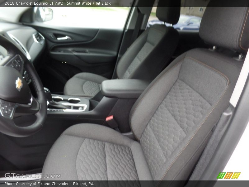 Summit White / Jet Black 2018 Chevrolet Equinox LT AWD