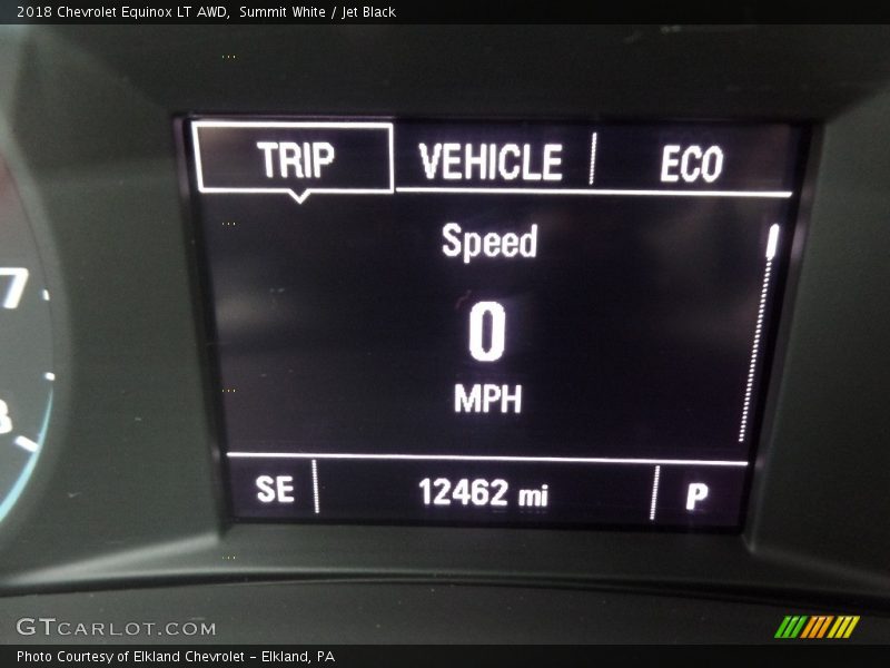Summit White / Jet Black 2018 Chevrolet Equinox LT AWD