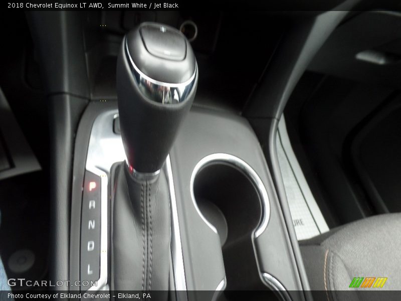Summit White / Jet Black 2018 Chevrolet Equinox LT AWD
