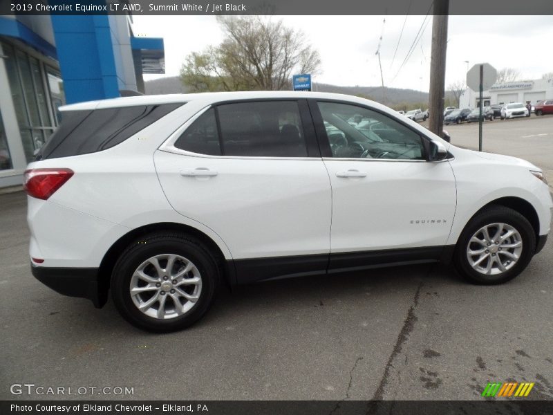 Summit White / Jet Black 2019 Chevrolet Equinox LT AWD
