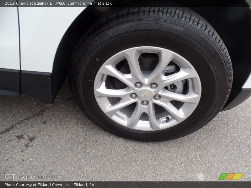 Summit White / Jet Black 2019 Chevrolet Equinox LT AWD
