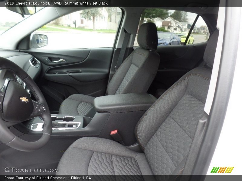Summit White / Jet Black 2019 Chevrolet Equinox LT AWD