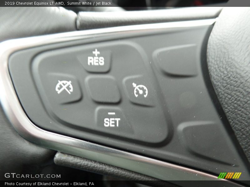 Summit White / Jet Black 2019 Chevrolet Equinox LT AWD