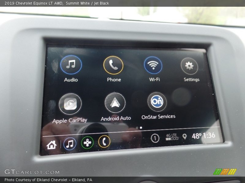Summit White / Jet Black 2019 Chevrolet Equinox LT AWD