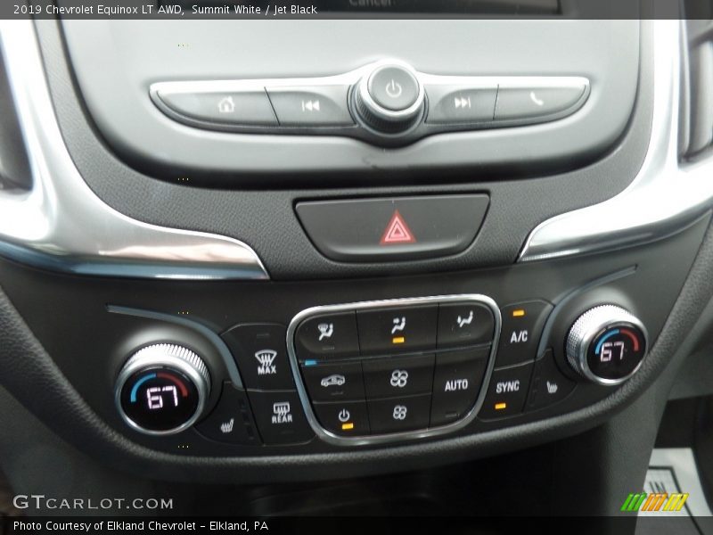 Summit White / Jet Black 2019 Chevrolet Equinox LT AWD