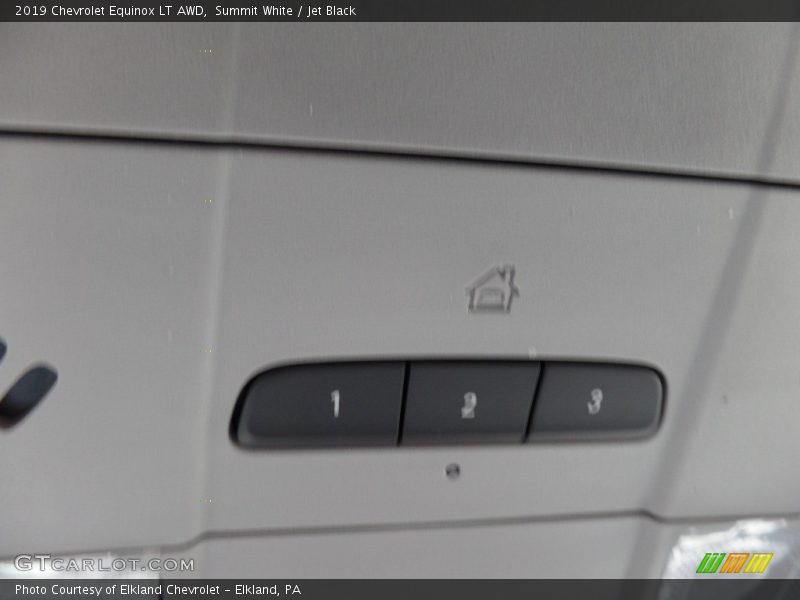 Summit White / Jet Black 2019 Chevrolet Equinox LT AWD