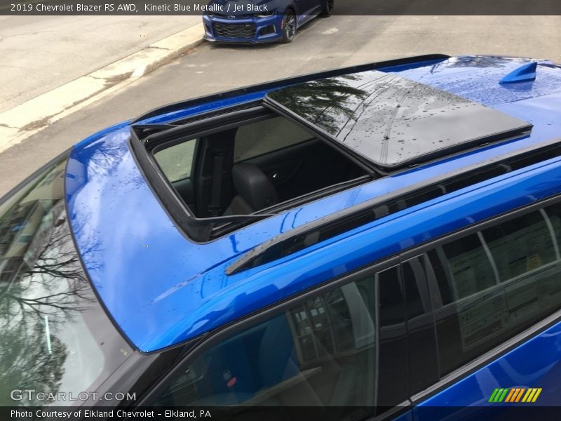 Kinetic Blue Metallic / Jet Black 2019 Chevrolet Blazer RS AWD