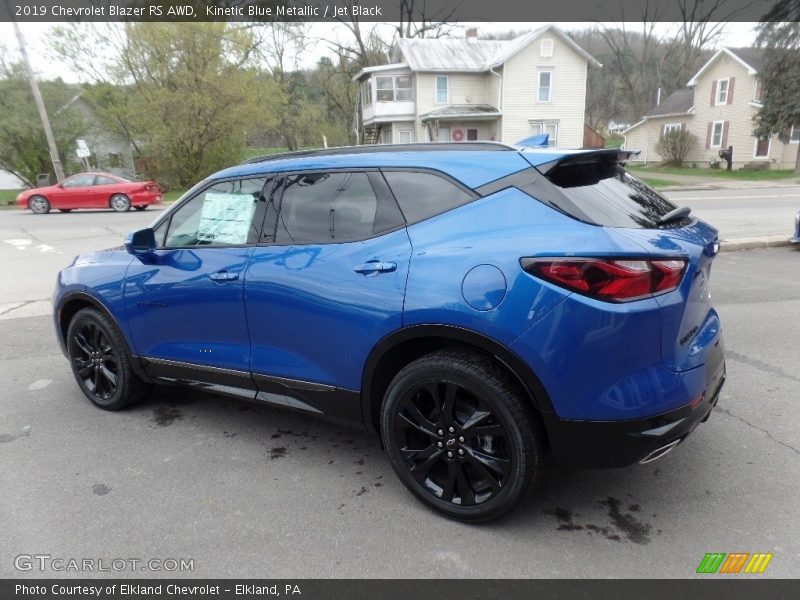 Kinetic Blue Metallic / Jet Black 2019 Chevrolet Blazer RS AWD