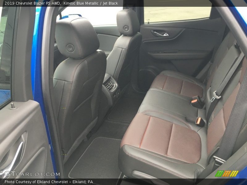 Kinetic Blue Metallic / Jet Black 2019 Chevrolet Blazer RS AWD