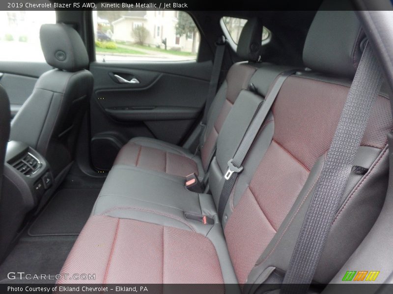 Kinetic Blue Metallic / Jet Black 2019 Chevrolet Blazer RS AWD