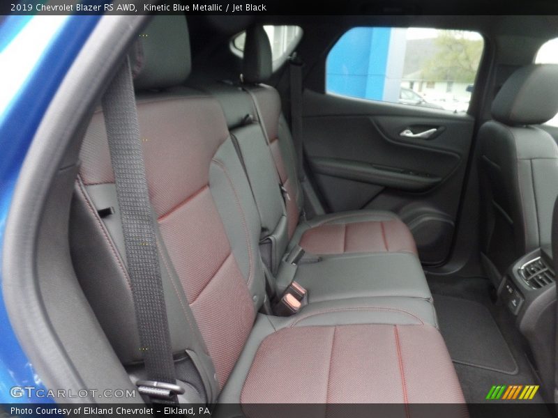 Kinetic Blue Metallic / Jet Black 2019 Chevrolet Blazer RS AWD