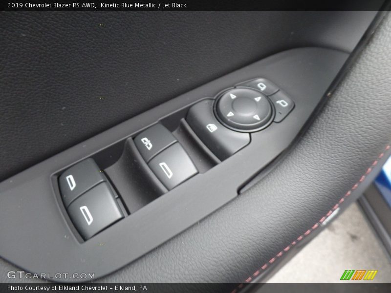 Kinetic Blue Metallic / Jet Black 2019 Chevrolet Blazer RS AWD