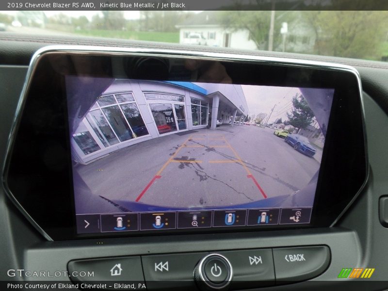 Kinetic Blue Metallic / Jet Black 2019 Chevrolet Blazer RS AWD