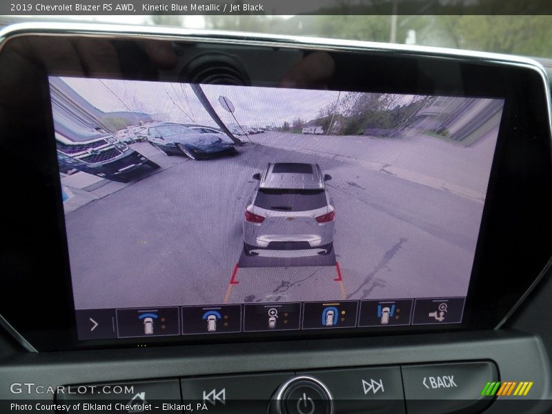 Kinetic Blue Metallic / Jet Black 2019 Chevrolet Blazer RS AWD