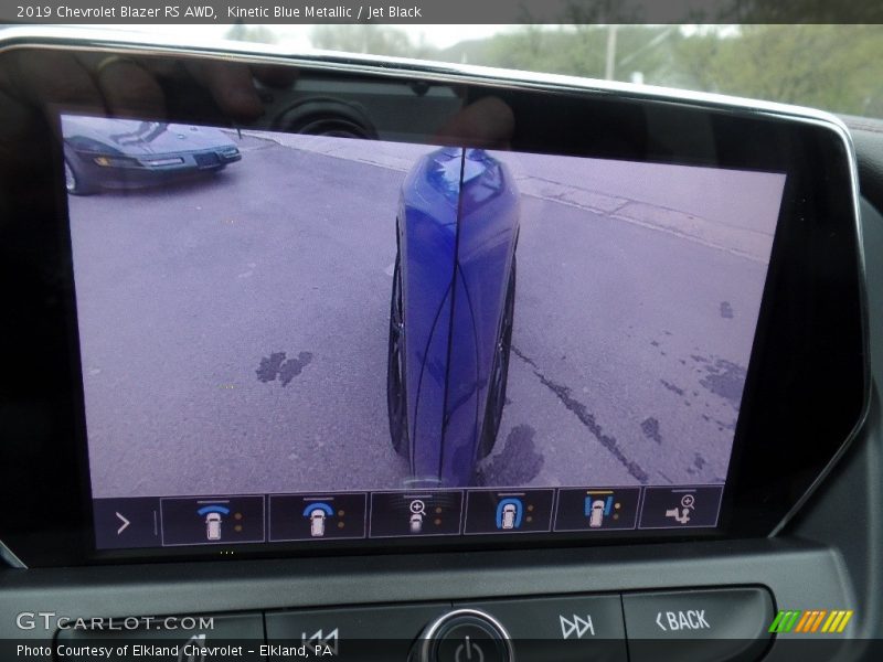 Kinetic Blue Metallic / Jet Black 2019 Chevrolet Blazer RS AWD