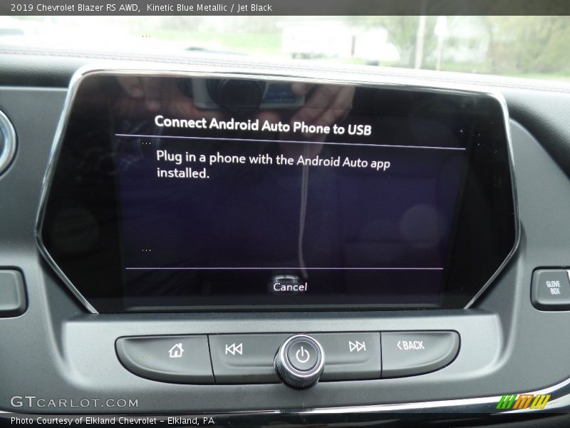 Kinetic Blue Metallic / Jet Black 2019 Chevrolet Blazer RS AWD