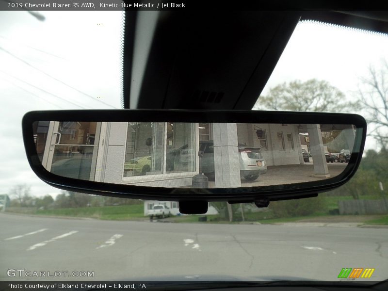 Kinetic Blue Metallic / Jet Black 2019 Chevrolet Blazer RS AWD