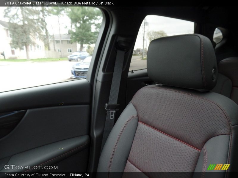Kinetic Blue Metallic / Jet Black 2019 Chevrolet Blazer RS AWD
