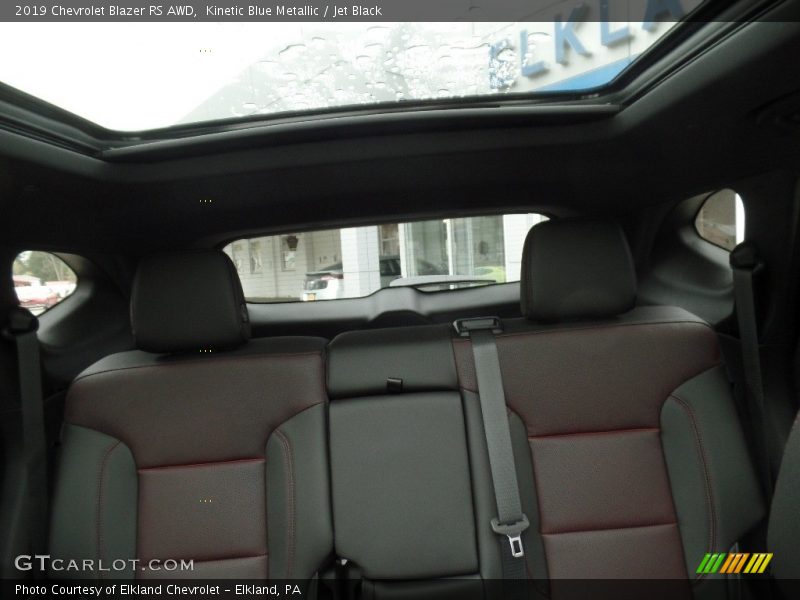 Kinetic Blue Metallic / Jet Black 2019 Chevrolet Blazer RS AWD