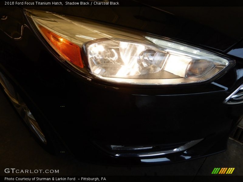 Shadow Black / Charcoal Black 2018 Ford Focus Titanium Hatch