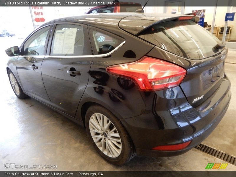Shadow Black / Charcoal Black 2018 Ford Focus Titanium Hatch
