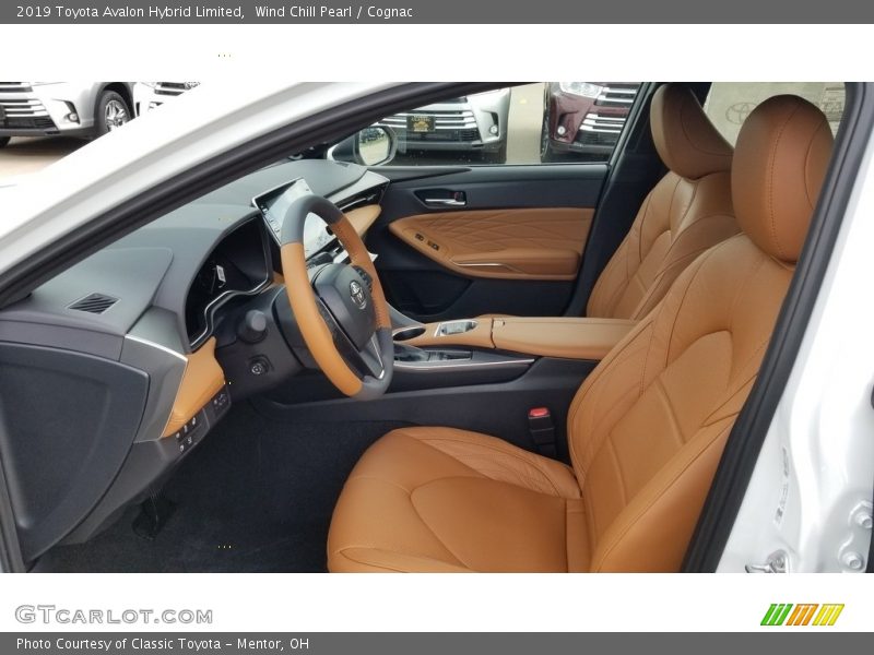 Front Seat of 2019 Avalon Hybrid Limited