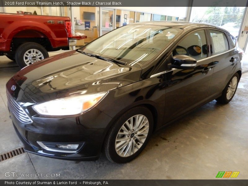 Shadow Black / Charcoal Black 2018 Ford Focus Titanium Hatch