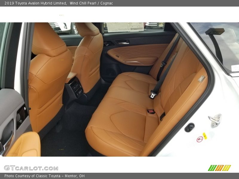Rear Seat of 2019 Avalon Hybrid Limited