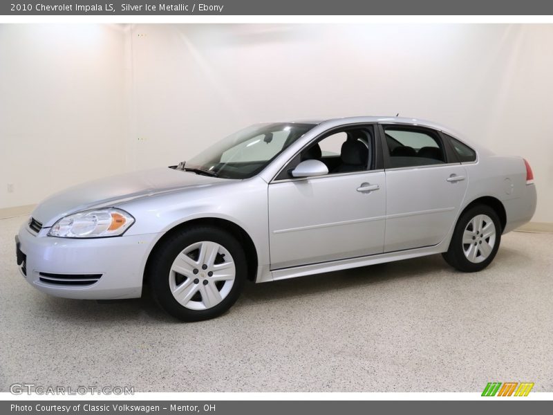 Silver Ice Metallic / Ebony 2010 Chevrolet Impala LS