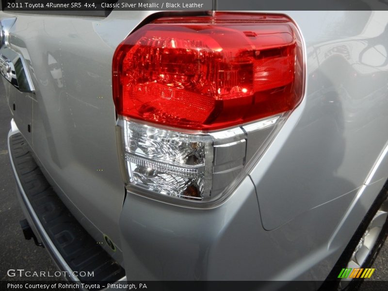 Classic Silver Metallic / Black Leather 2011 Toyota 4Runner SR5 4x4