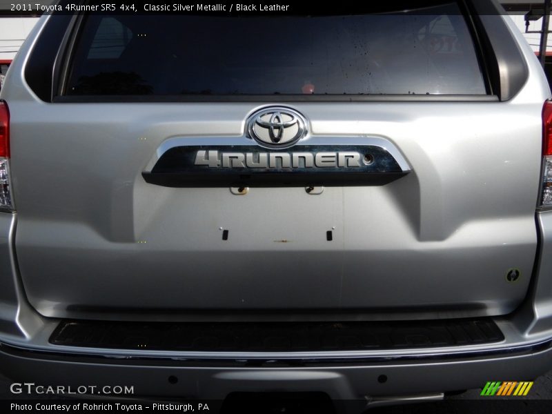 Classic Silver Metallic / Black Leather 2011 Toyota 4Runner SR5 4x4