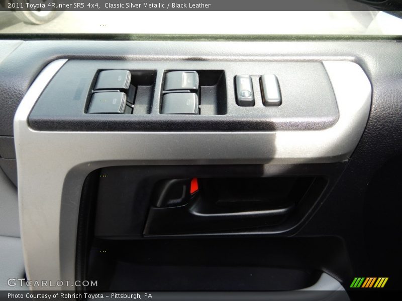 Classic Silver Metallic / Black Leather 2011 Toyota 4Runner SR5 4x4