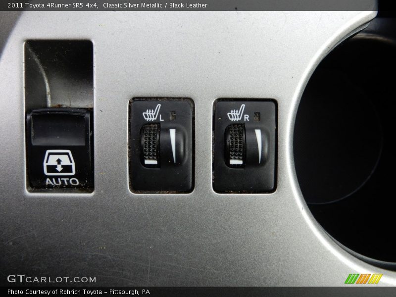 Classic Silver Metallic / Black Leather 2011 Toyota 4Runner SR5 4x4