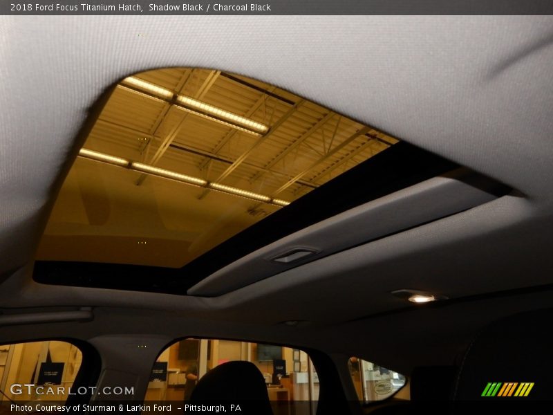 Shadow Black / Charcoal Black 2018 Ford Focus Titanium Hatch