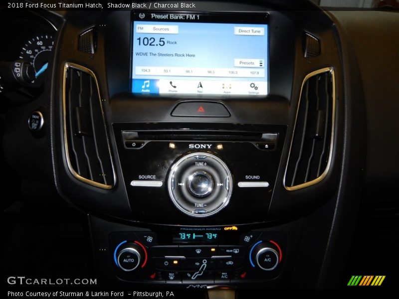 Shadow Black / Charcoal Black 2018 Ford Focus Titanium Hatch