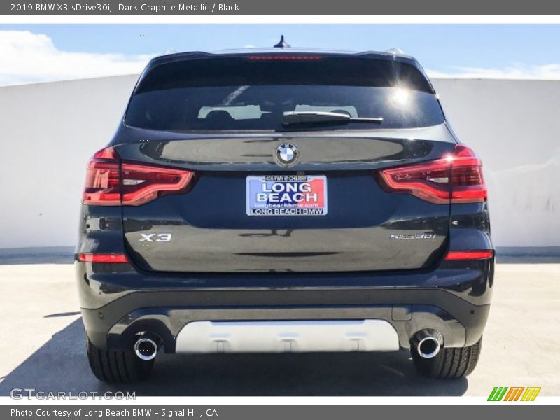 Dark Graphite Metallic / Black 2019 BMW X3 sDrive30i