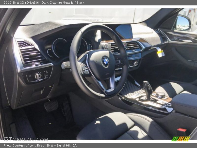 Dark Graphite Metallic / Black 2019 BMW X3 sDrive30i