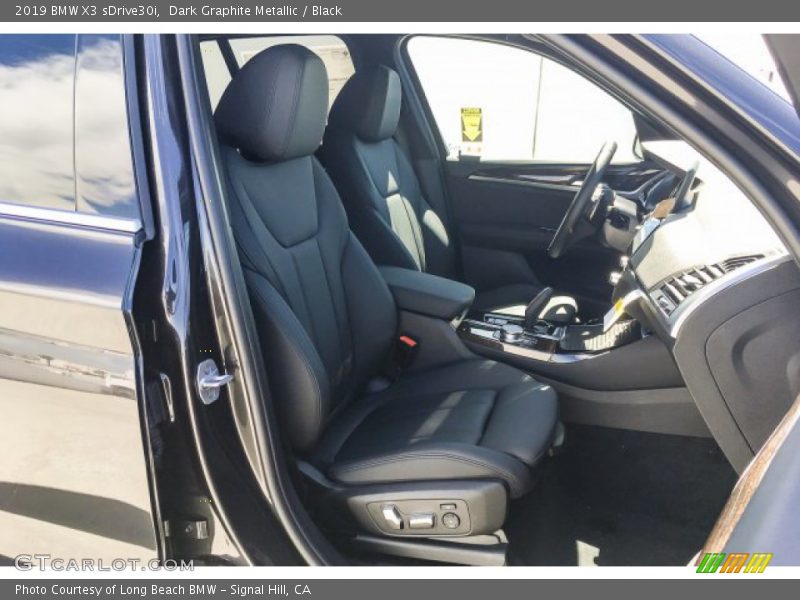 Dark Graphite Metallic / Black 2019 BMW X3 sDrive30i