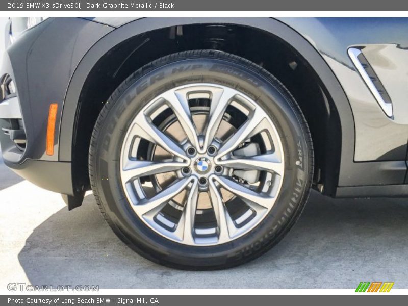 Dark Graphite Metallic / Black 2019 BMW X3 sDrive30i