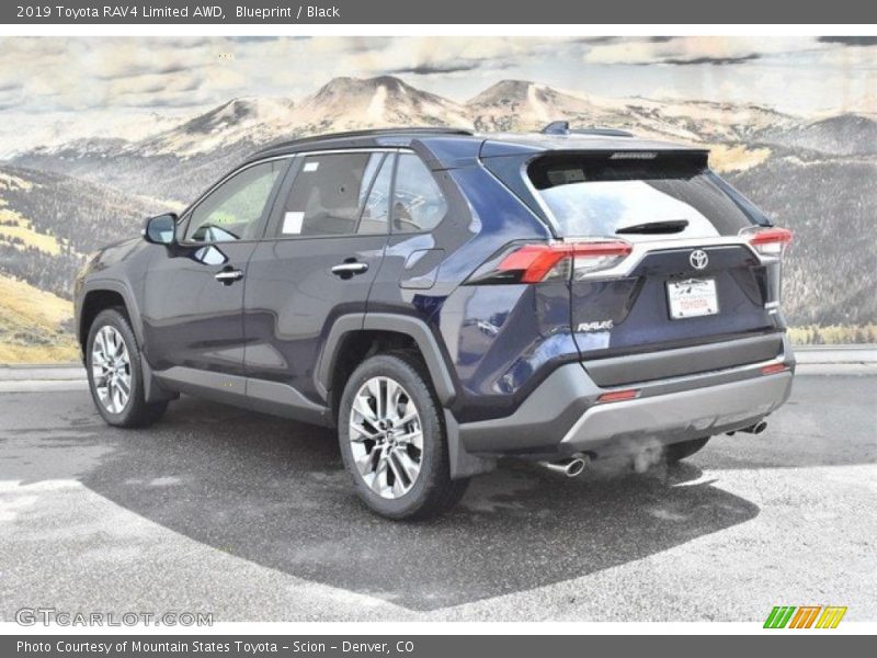 Blueprint / Black 2019 Toyota RAV4 Limited AWD