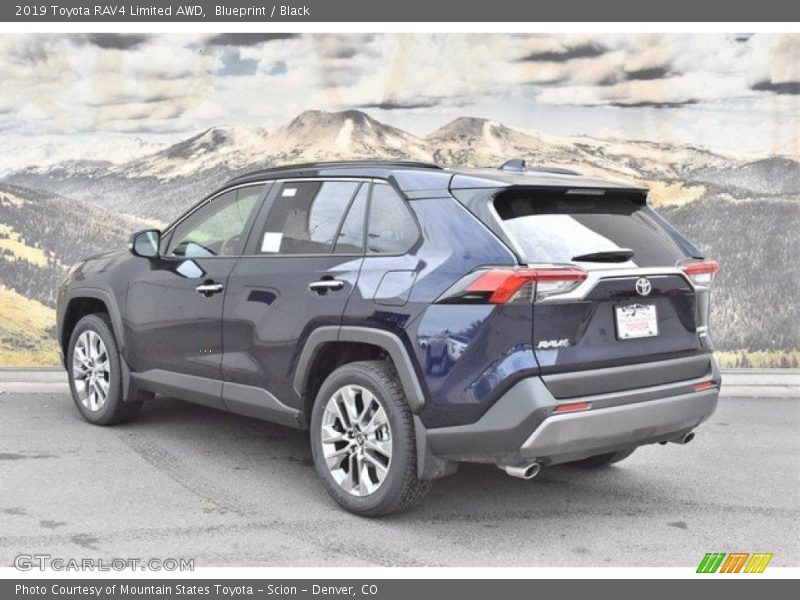 Blueprint / Black 2019 Toyota RAV4 Limited AWD