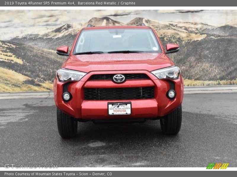 Barcelona Red Metallic / Graphite 2019 Toyota 4Runner SR5 Premium 4x4