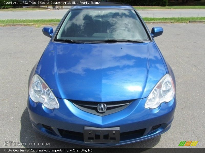 Arctic Blue Pearl / Ebony 2004 Acura RSX Type S Sports Coupe
