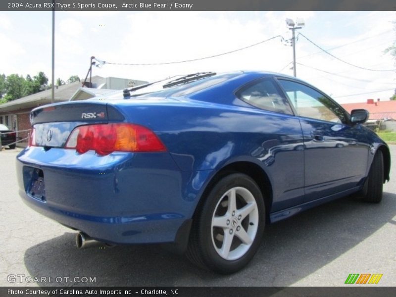 Arctic Blue Pearl / Ebony 2004 Acura RSX Type S Sports Coupe