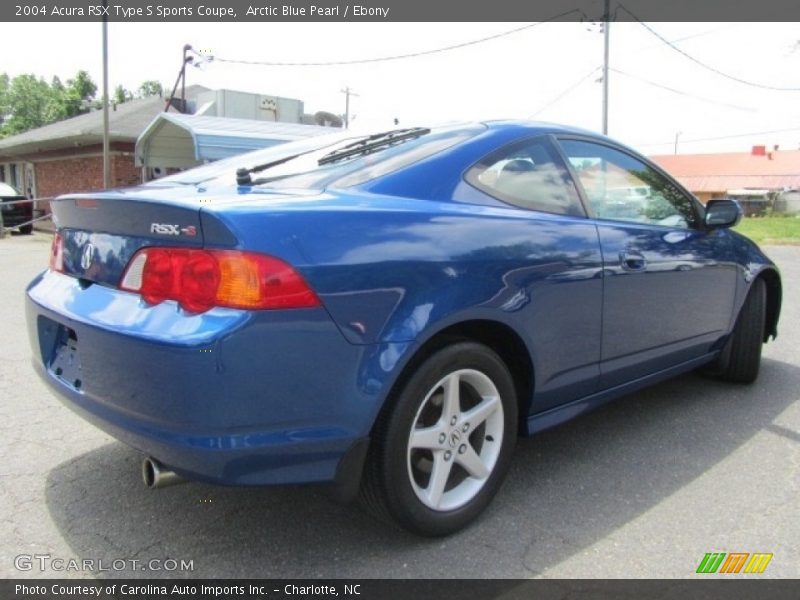 Arctic Blue Pearl / Ebony 2004 Acura RSX Type S Sports Coupe