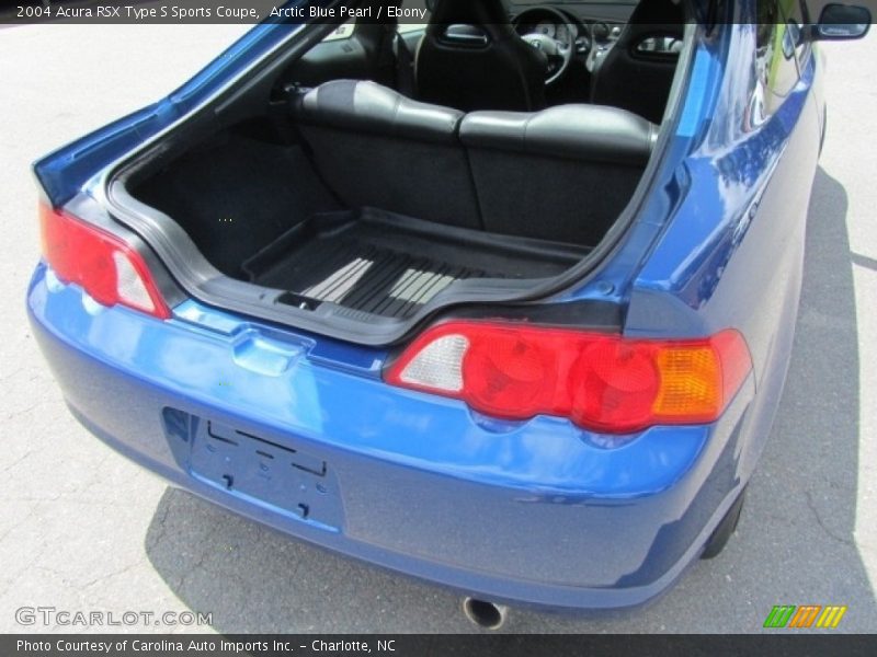 Arctic Blue Pearl / Ebony 2004 Acura RSX Type S Sports Coupe