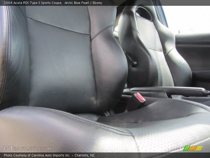 Arctic Blue Pearl / Ebony 2004 Acura RSX Type S Sports Coupe