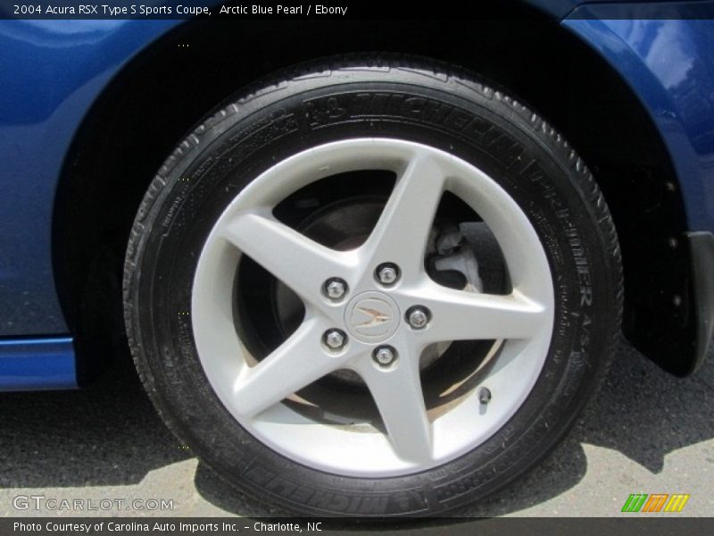Arctic Blue Pearl / Ebony 2004 Acura RSX Type S Sports Coupe